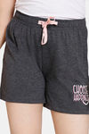 Rosaline Girls Knit Poly Shorts (Pack of 2) - Grey Black — thumbnail 6
